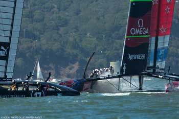 Sept25. Battle on the water. Photocredit: Gilles Martin-Raget. ©ACEA.