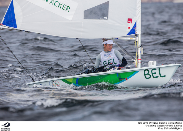 Evi van Acker-LaserRadial-BEL-Rio-photo by Sailing Energy - World Sailing