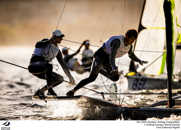 081216-49er-AUS-Nathan Outteridge-Iain Jensen-photobySailingEnergy-WorldSailing-
